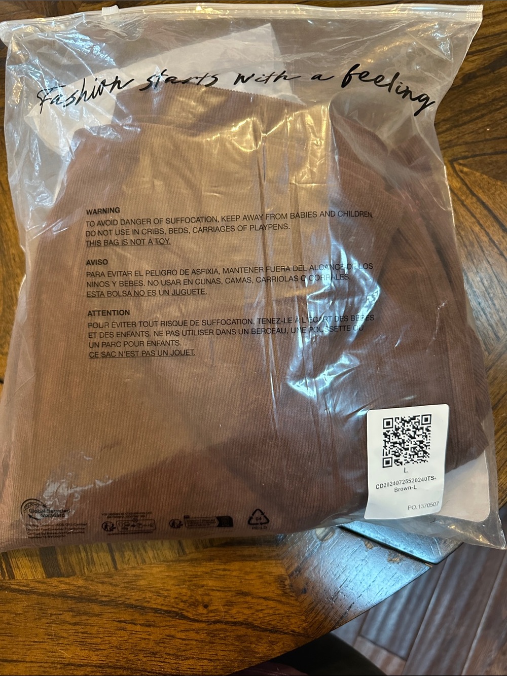 Women’s Brown Corduroy Pants